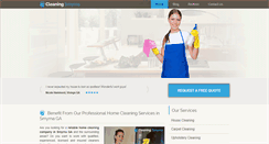 Desktop Screenshot of cleaningsmyrna.com